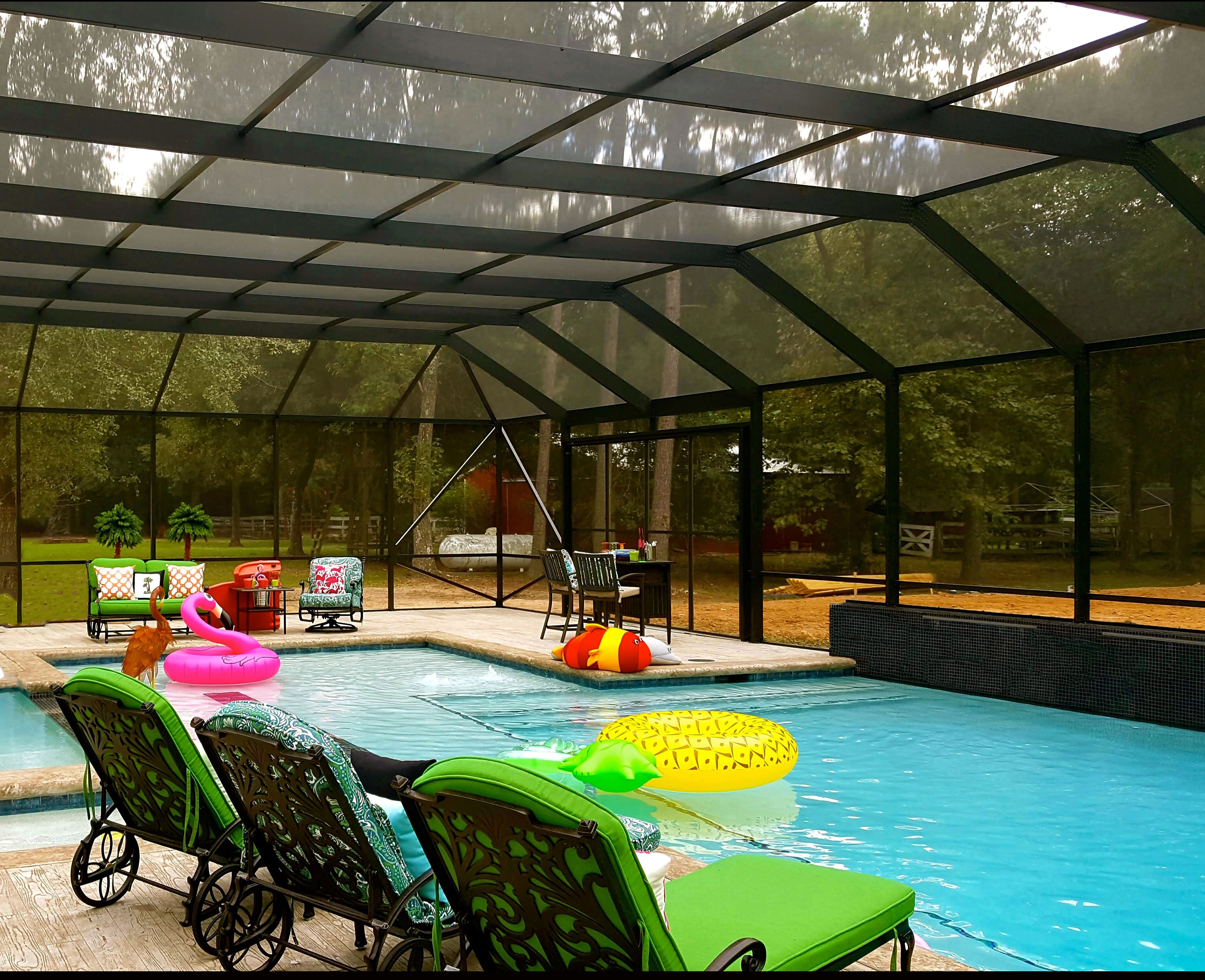 Pool Enclosure Gallery Houston TX | Simmons Home Design